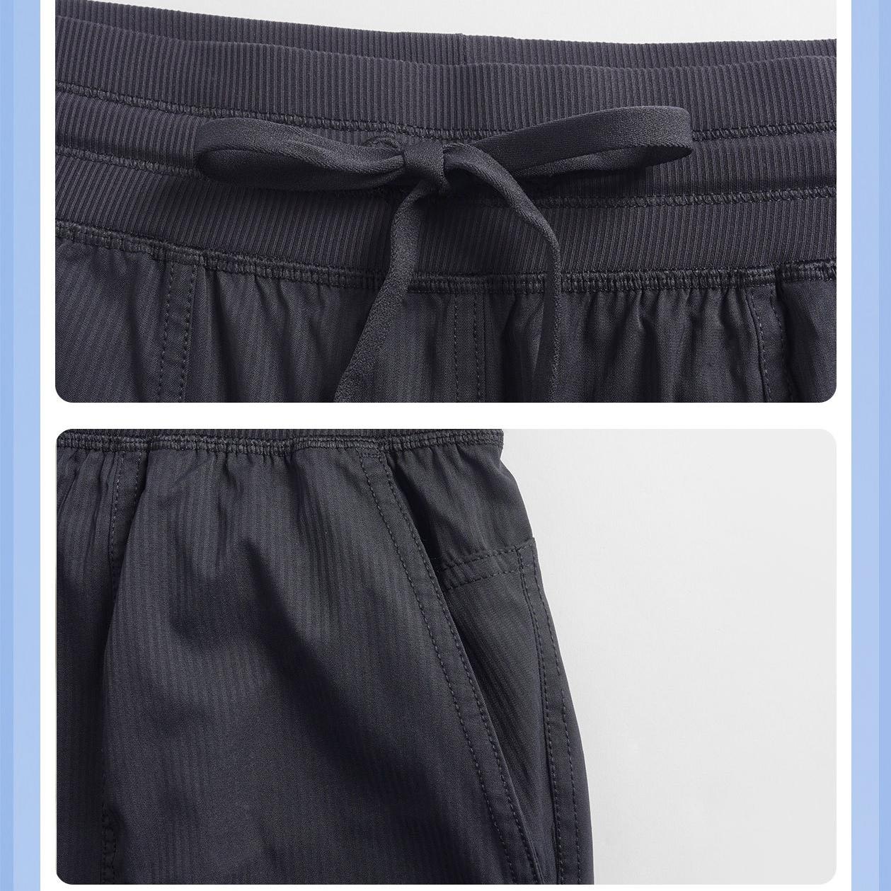Lightweight Quick Drying Breathable Exercise Workout Pants Women Outdoor Casual Loose Mid Waist Ankle Banded Working Pants - ALTARIA