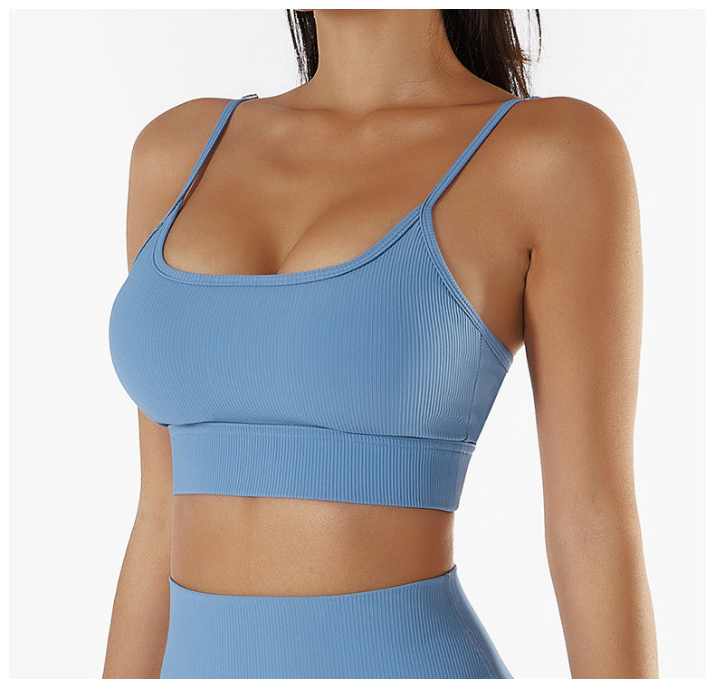 Beauty Back Exercise Underwear Push up Yoga Bra Running Fitness Top Strap Yoga Clothes for Women - ALTARIA