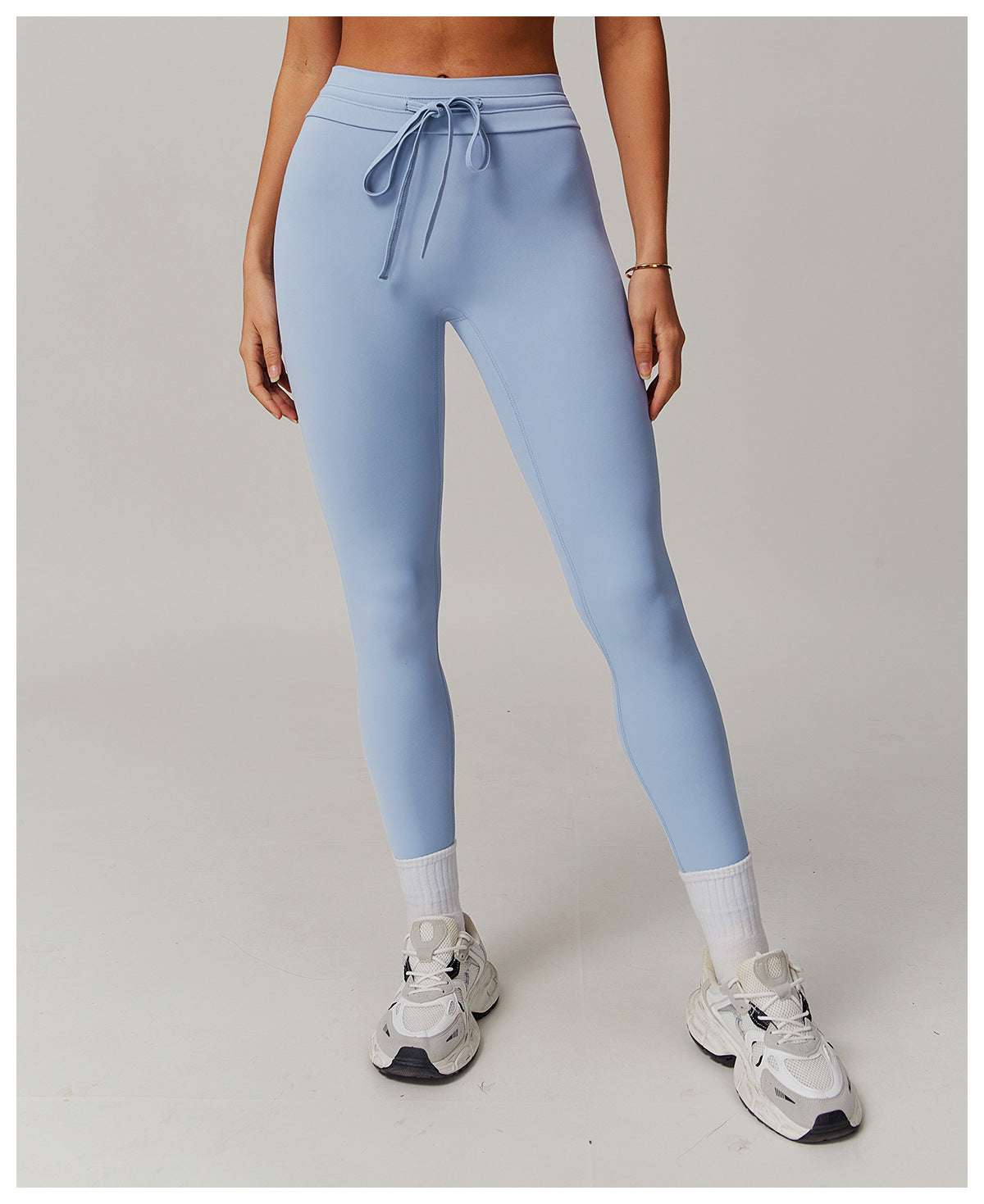 Cloud Sense High Waist Yoga Pants Belly Contracting Hip Raise Fitness Pants Outer Wear Beautiful Hip Design Running Exercise Pants - ALTARIA