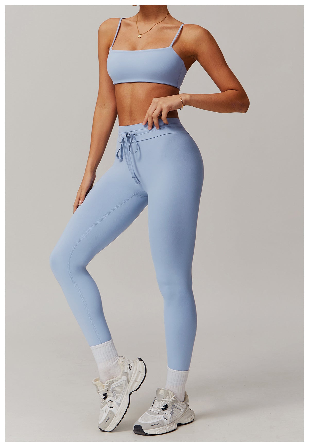 Cloud Sense High Waist Yoga Pants Belly Contracting Hip Raise Fitness Pants Outer Wear Beautiful Hip Design Running Exercise Pants - ALTARIA