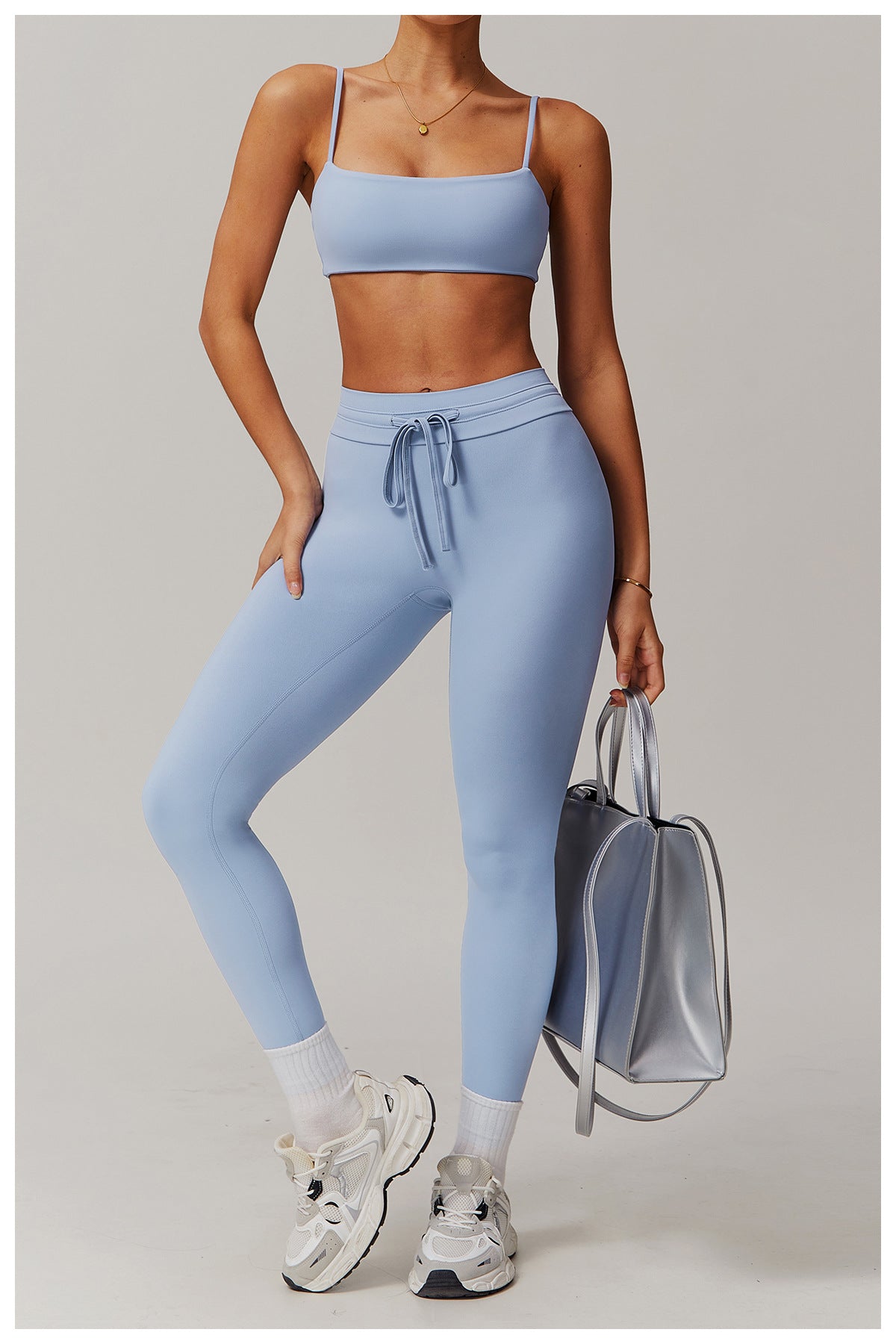 Cloud Sense High Waist Yoga Pants Belly Contracting Hip Raise Fitness Pants Outer Wear Beautiful Hip Design Running Exercise Pants - ALTARIA