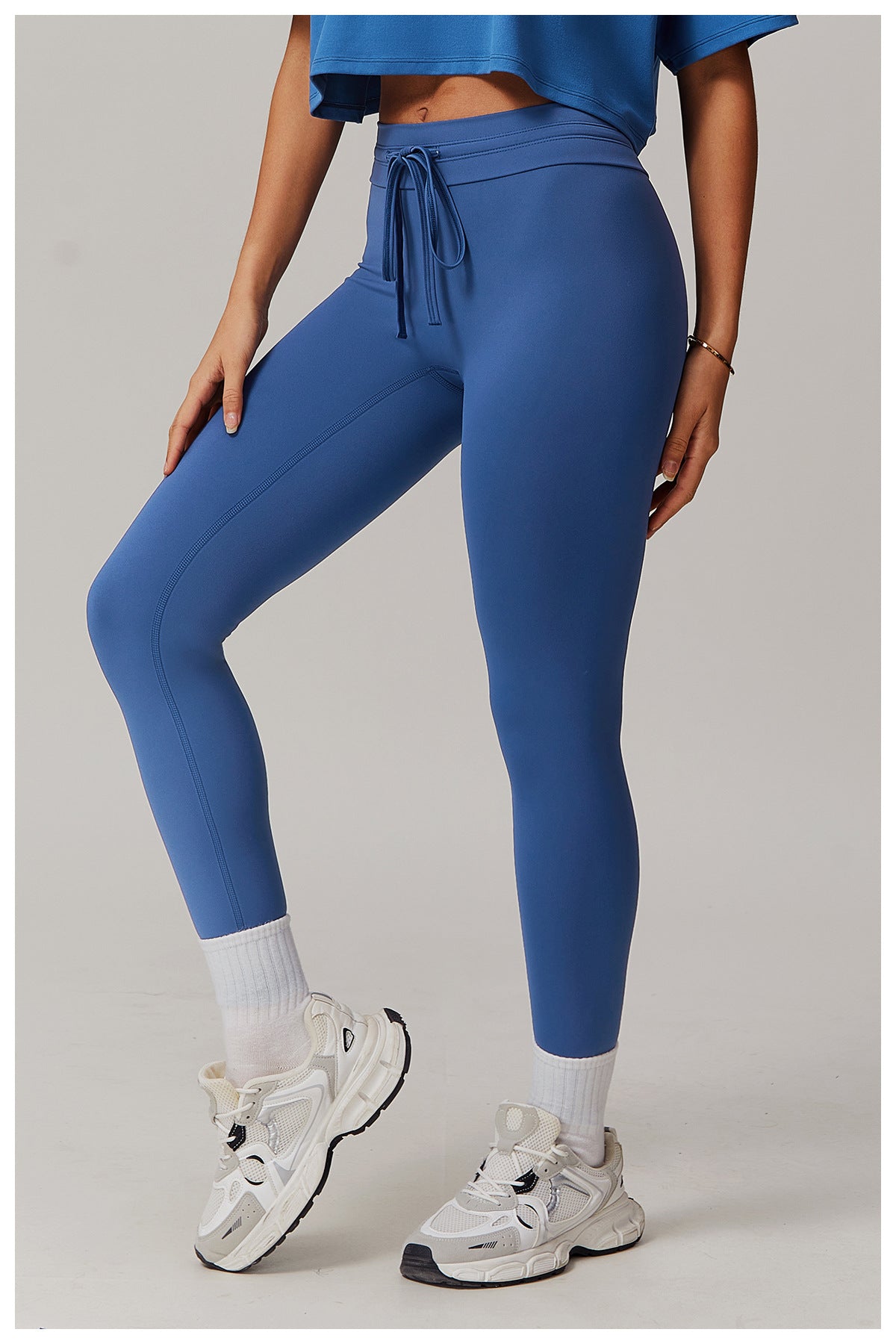 Cloud Sense High Waist Yoga Pants Belly Contracting Hip Raise Fitness Pants Outer Wear Beautiful Hip Design Running Exercise Pants - ALTARIA