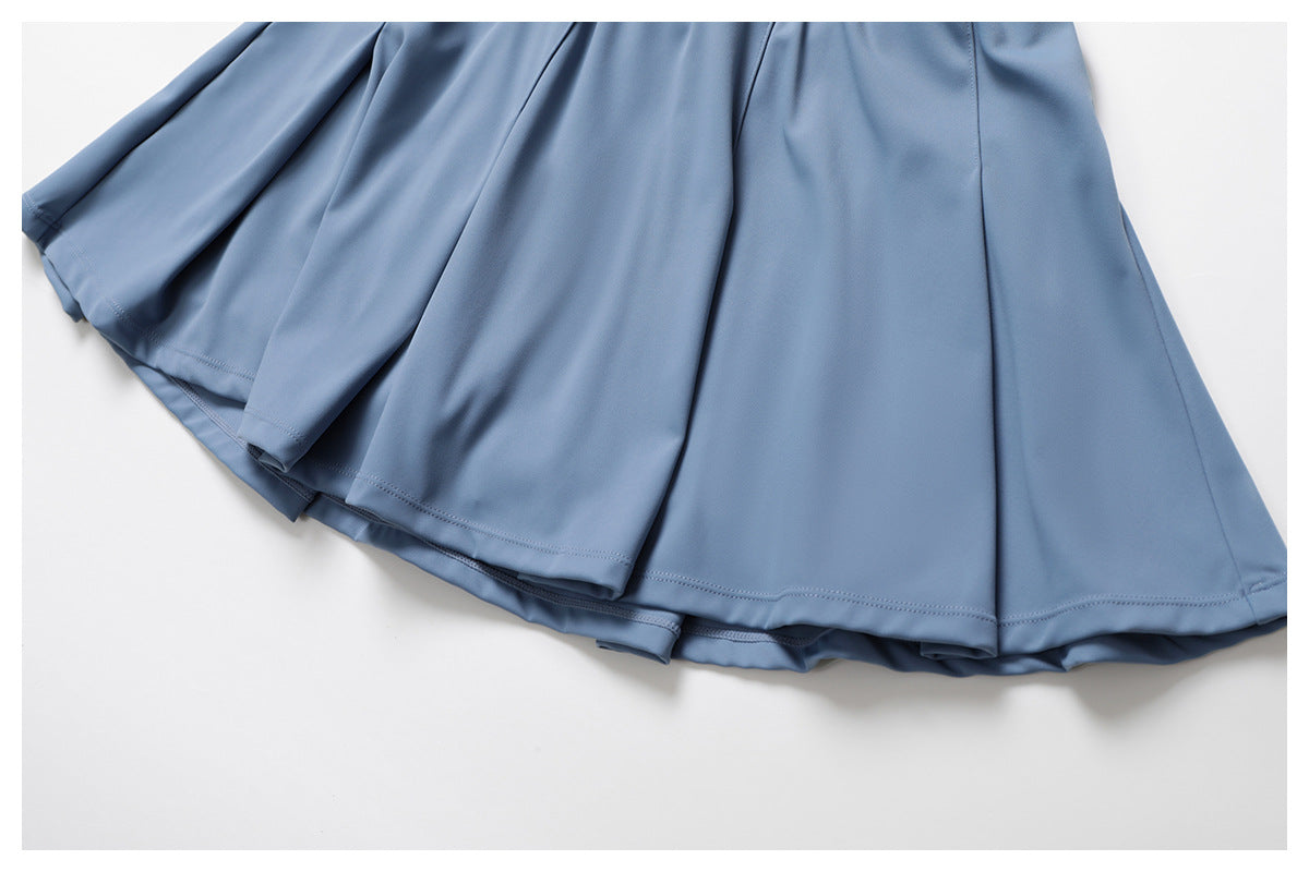 Faux Two Piece Sun Proof Short Skirt UV Proof Cool Feeling Short Skirt Anti Exposure Bottom Shorts Breathable Tennis Skirt - ALTARIA