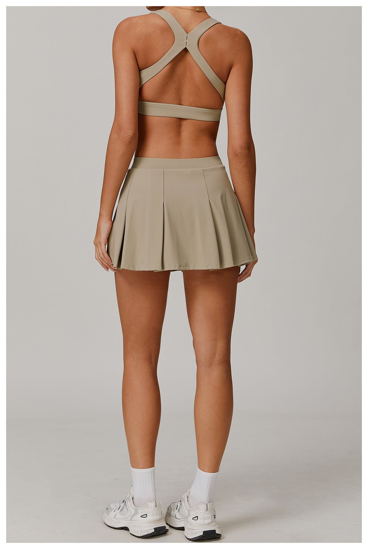 Faux Two Piece Sun Proof Short Skirt UV Proof Cool Feeling Short Skirt Anti Exposure Bottom Shorts Breathable Tennis Skirt - ALTARIA