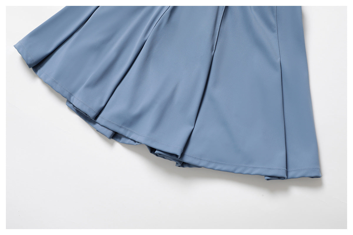 Faux Two Piece Sun Proof Short Skirt UV Proof Cool Feeling Short Skirt Anti Exposure Bottom Shorts Breathable Tennis Skirt - ALTARIA