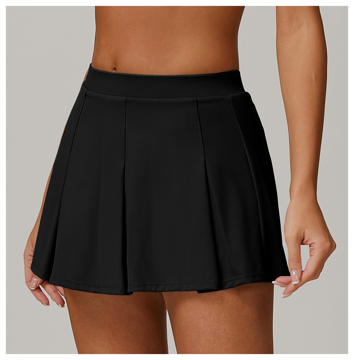 Faux Two Piece Sun Proof Short Skirt UV Proof Cool Feeling Short Skirt Anti Exposure Bottom Shorts Breathable Tennis Skirt - ALTARIA