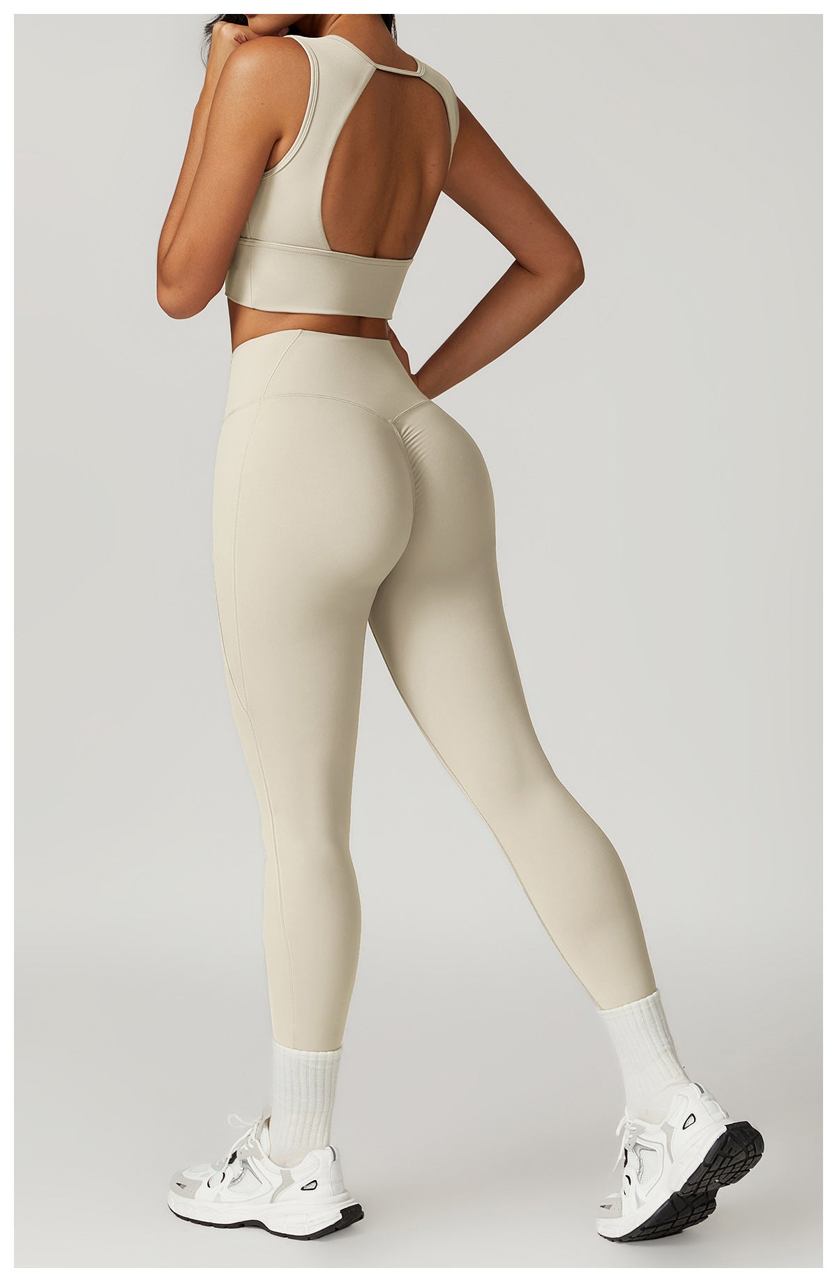 High Waist Hip Lift Yoga Pants Women Running Nude Feel Quick Drying Fitness Pants Breathable Outer Wear Tight Sports Pants - ALTARIA
