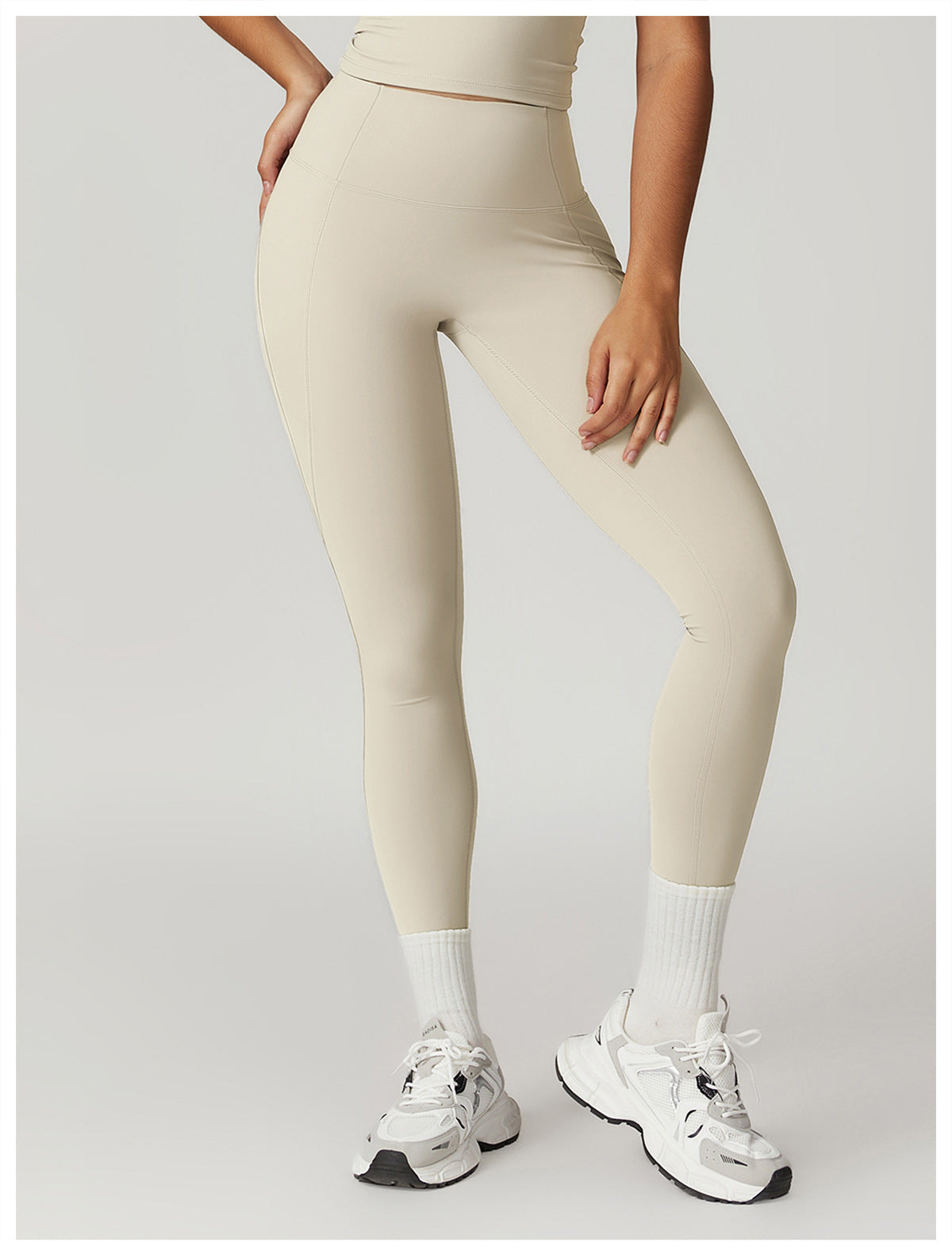 High Waist Hip Lift Yoga Pants Women Running Nude Feel Quick Drying Fitness Pants Breathable Outer Wear Tight Sports Pants - ALTARIA