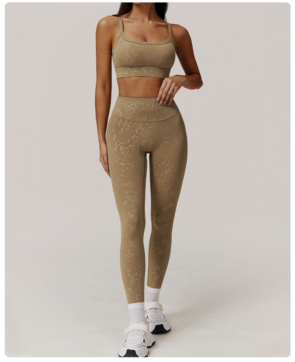 High Waist Silver Casual Yoga Pants Women Running Quick Drying Nude Feel Trousers Outer Wear Slimming Sports Trousers - ALTARIA