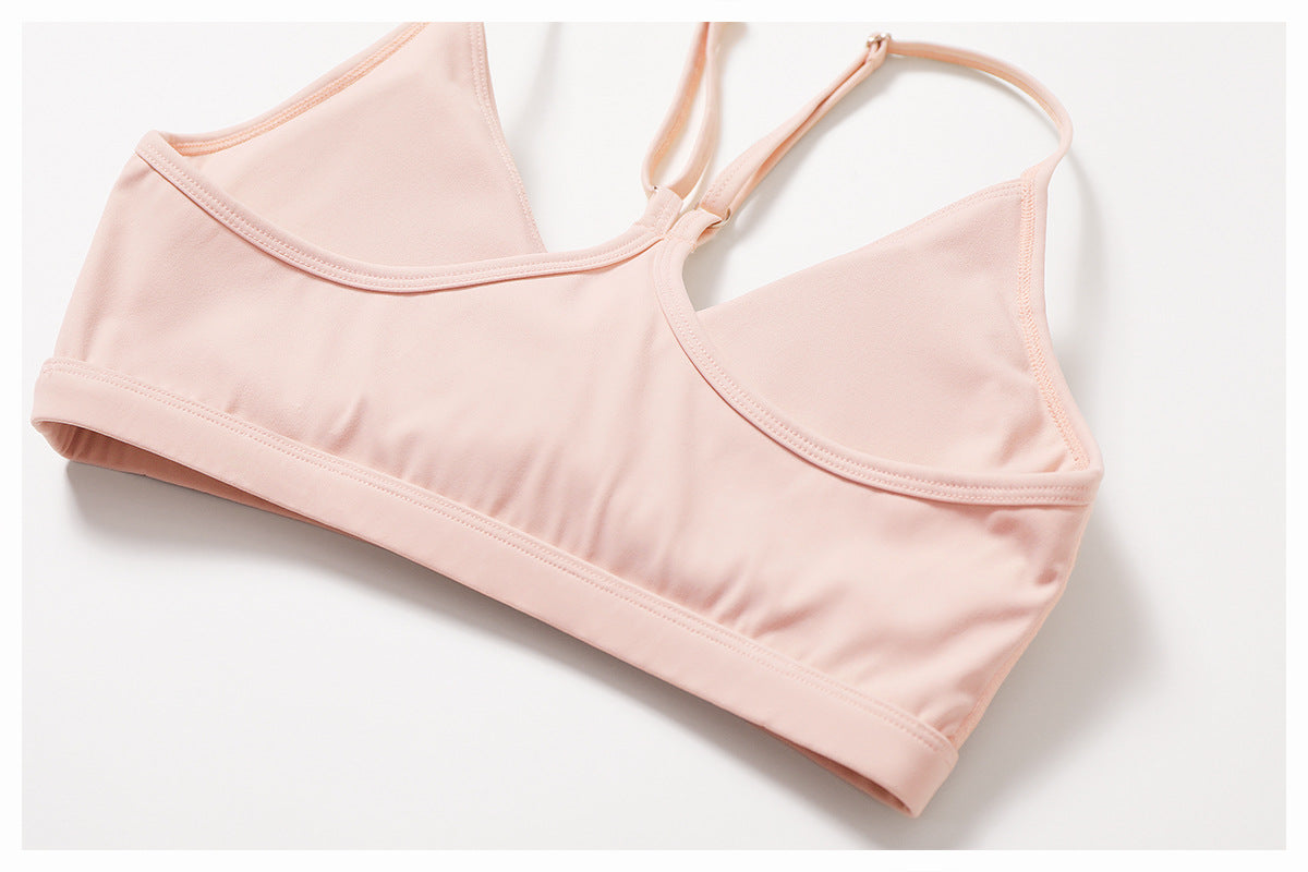 Nude Feel Sports Underwear Fitness Yoga Running Underwear Exercise Strap Beauty Back Yoga Bra - ALTARIA