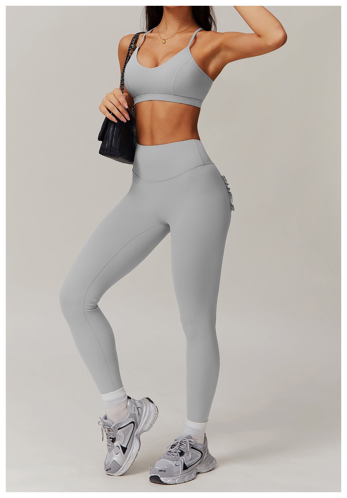 Nude Feel Sports Underwear Fitness Yoga Running Underwear Exercise Strap Beauty Back Yoga Bra - ALTARIA