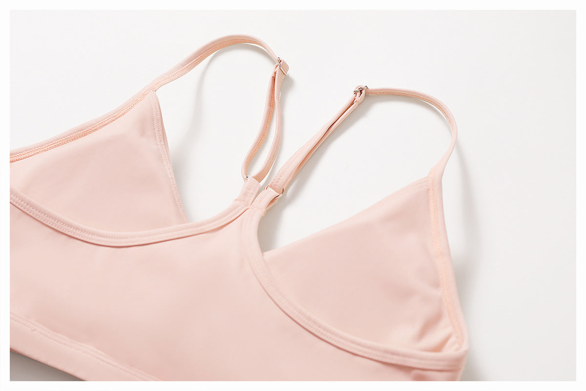 Nude Feel Sports Underwear Fitness Yoga Running Underwear Exercise Strap Beauty Back Yoga Bra - ALTARIA