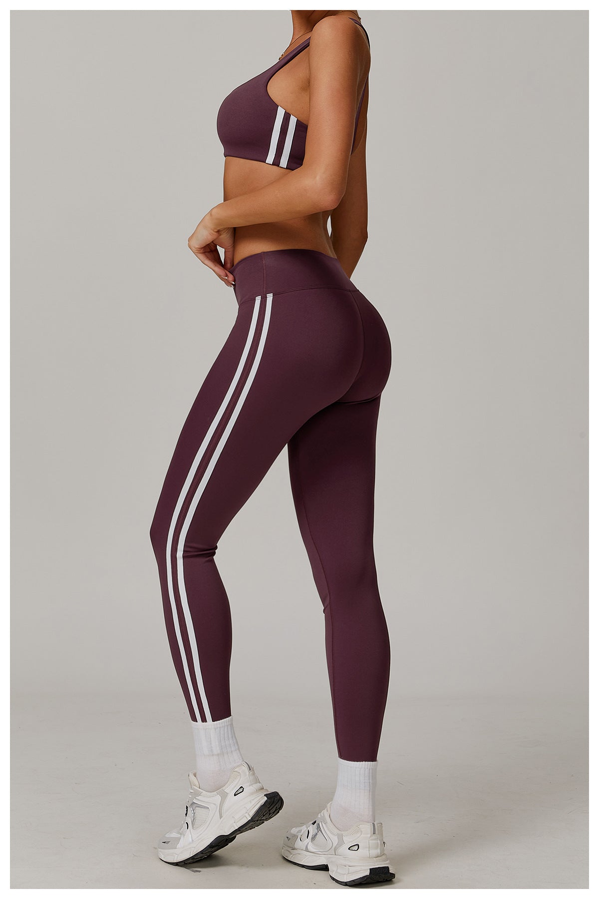 Nude Feel Yoga Trousers Slimming Quick Drying Cycling Fitness Pants Running Sports Tight Trousers Women - ALTARIA