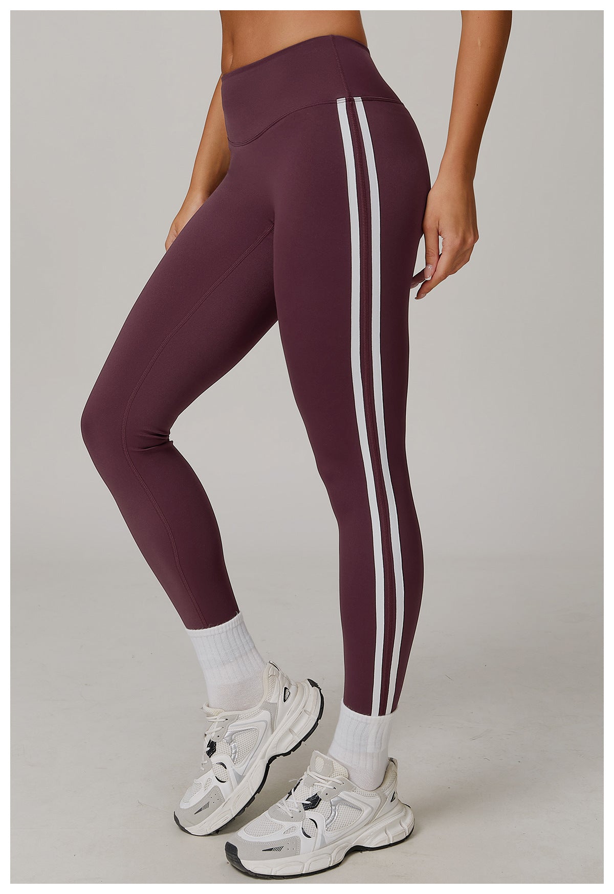 Nude Feel Yoga Trousers Slimming Quick Drying Cycling Fitness Pants Running Sports Tight Trousers Women - ALTARIA
