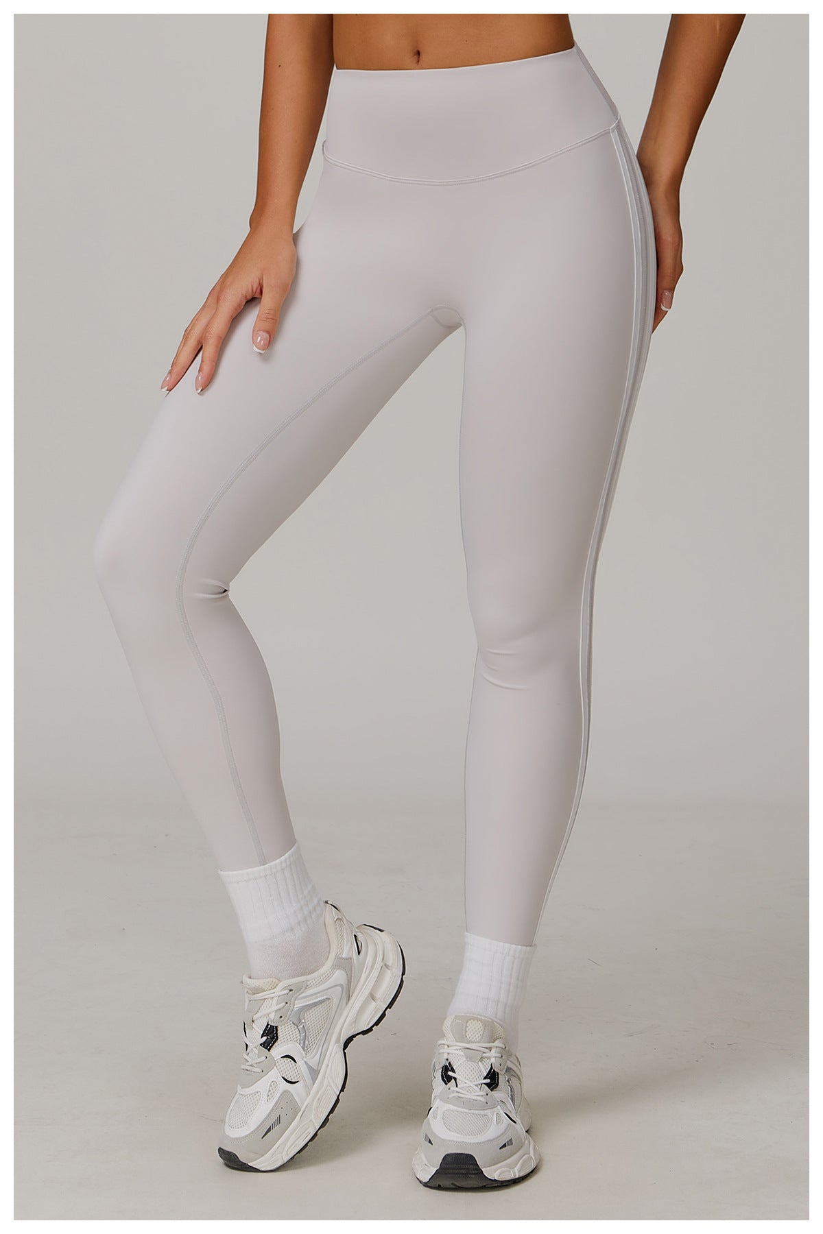 Nude Feel Yoga Trousers Slimming Quick Drying Cycling Fitness Pants Running Sports Tight Trousers Women - ALTARIA
