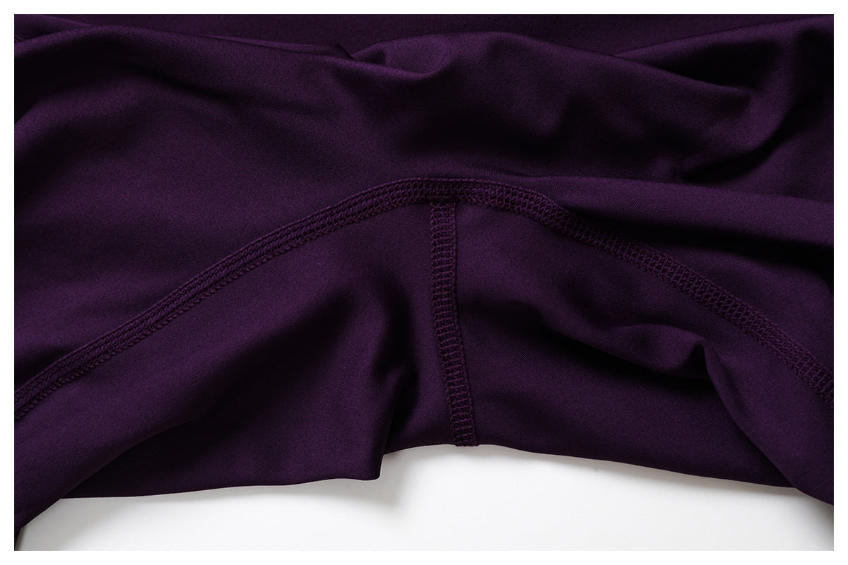 Sustainable Recycled Turn Waist Folding Head Tight High Waist Yoga Pants Hip Lifting Outdoor Casual Sports Pants - ALTARIA