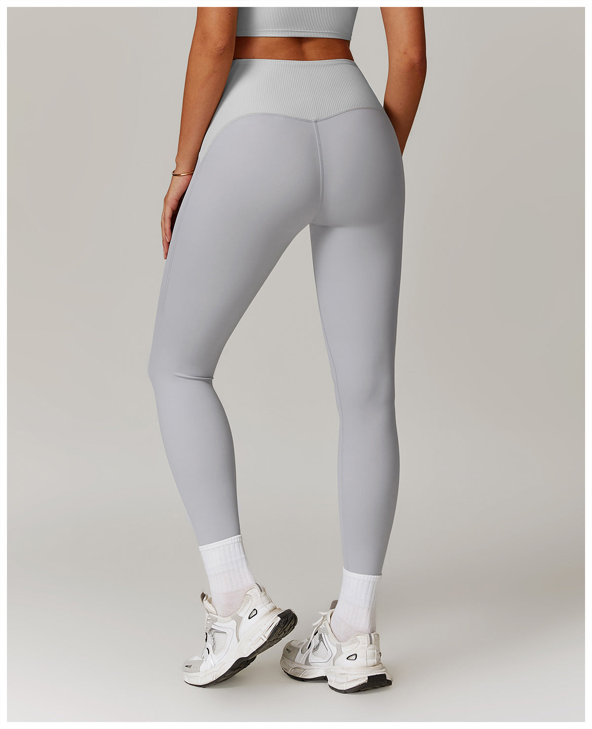 Winter High Waist Tight Yoga Pants Stitching Running Exercise Workout Pants Slimming Hip Raise Yoga Pants Women - ALTARIA