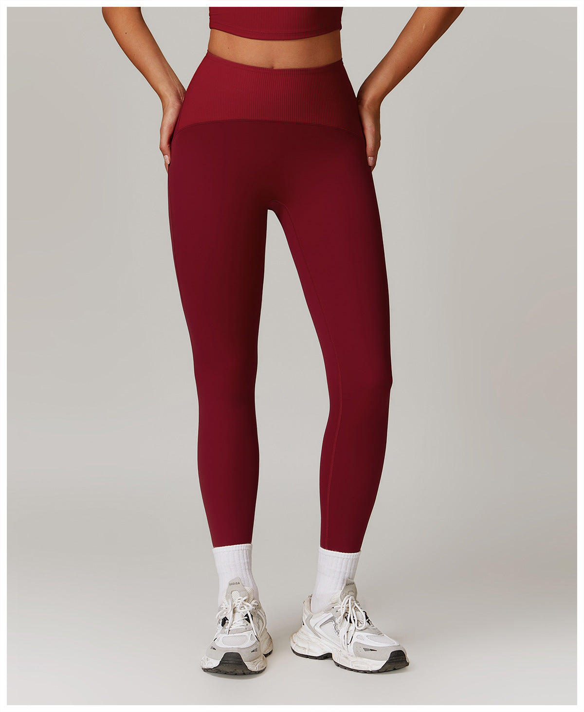 Winter High Waist Tight Yoga Pants Stitching Running Exercise Workout Pants Slimming Hip Raise Yoga Pants Women - ALTARIA