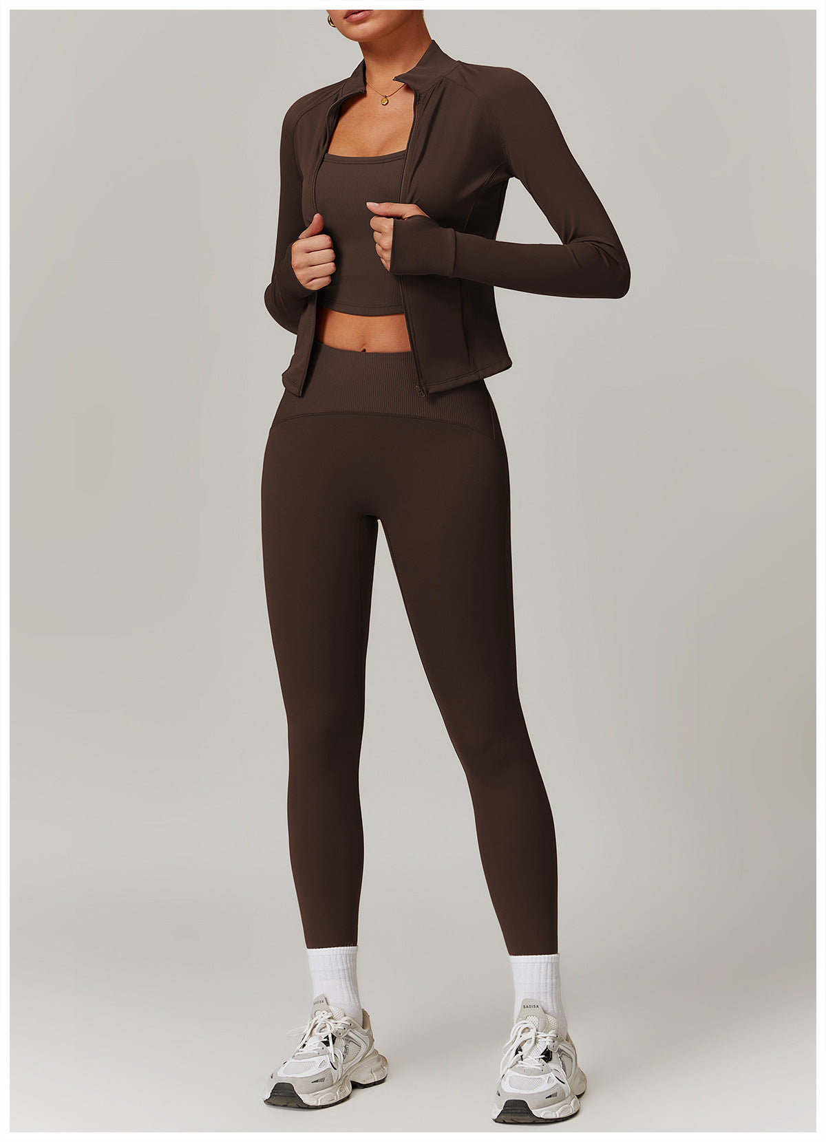 Winter High Waist Tight Yoga Pants Stitching Running Exercise Workout Pants Slimming Hip Raise Yoga Pants Women - ALTARIA