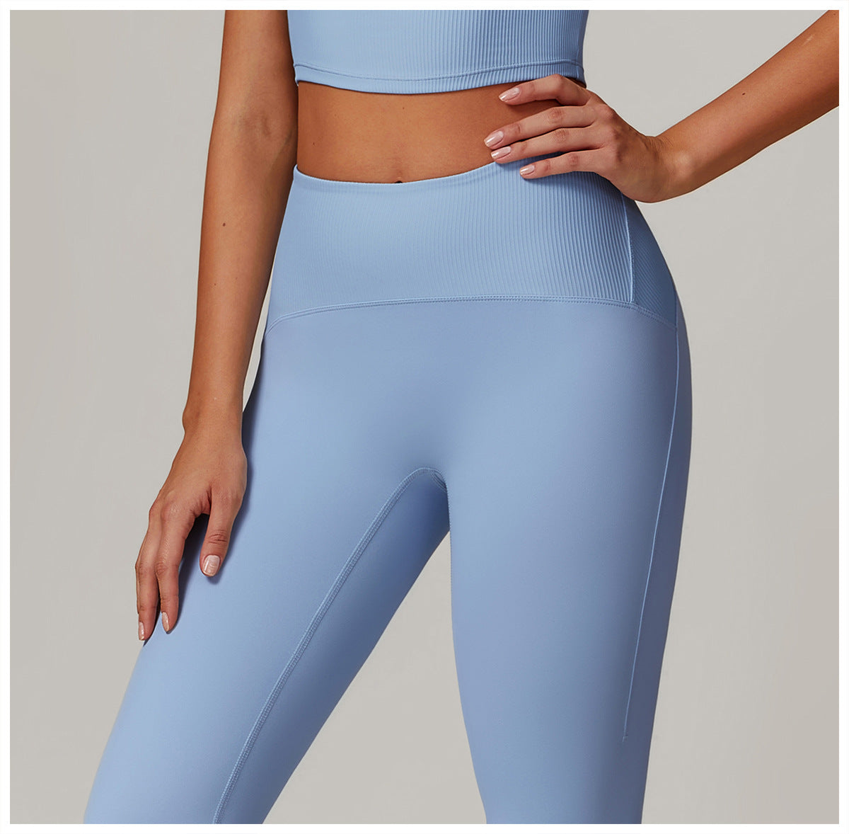 Winter High Waist Tight Yoga Pants Stitching Running Exercise Workout Pants Slimming Hip Raise Yoga Pants Women - ALTARIA
