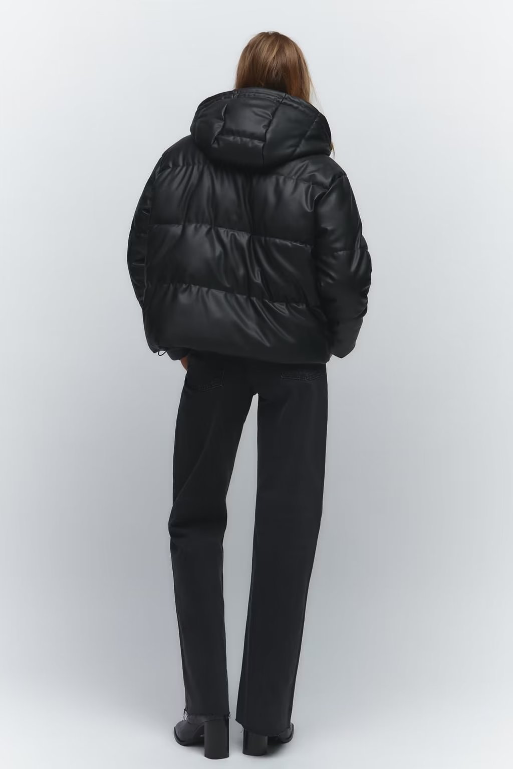 Autumn Women Clothing Faux Leather Faux Leather Loose Casual Cotton Coat - ALTARIA