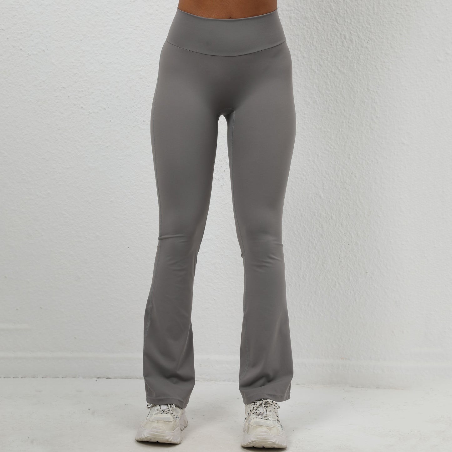 Nude Feel Stretch Sports Peach Hip Horn Yoga Pants Slimming Dance Training Running Exercise Workout Pants - ALTARIA