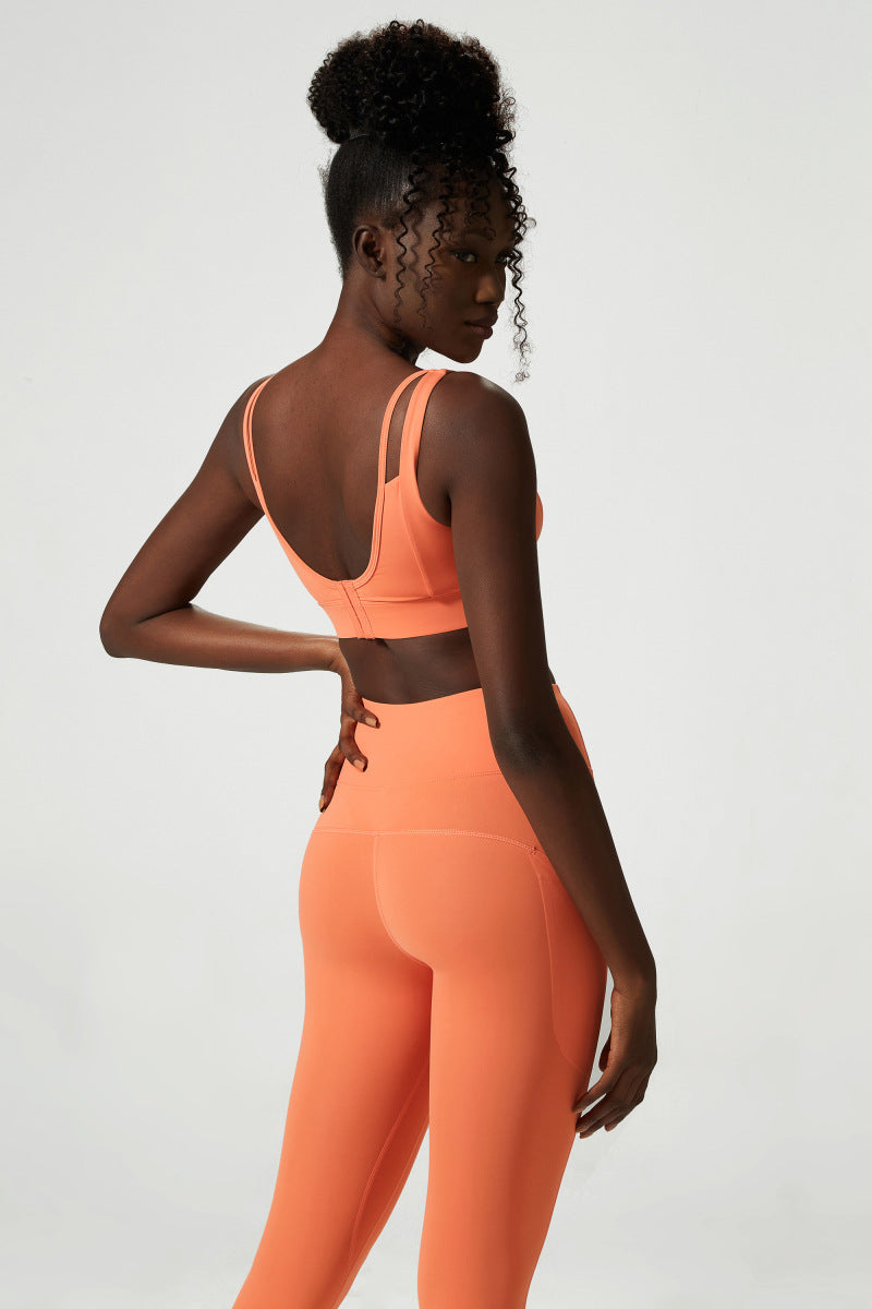 Sports Underwear Women Sports Bra Integrated Fixed Yoga Bra - ALTARIA