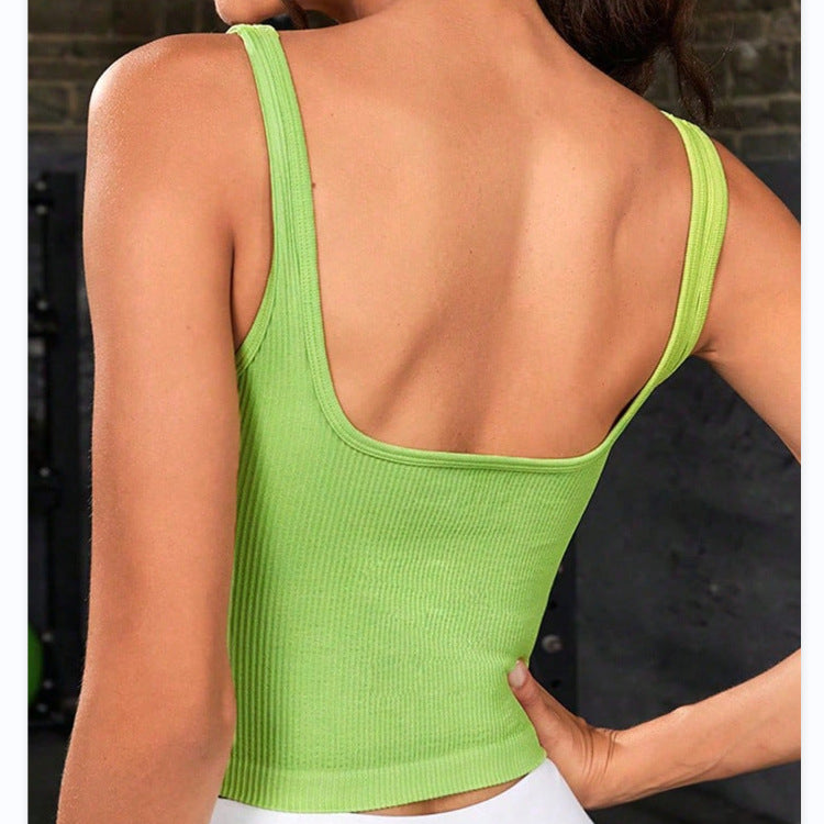 Sports Yoga Exercise Strap Vest Quick-Drying Breathable Beauty Back Wild Running Casual Underwear - ALTARIA