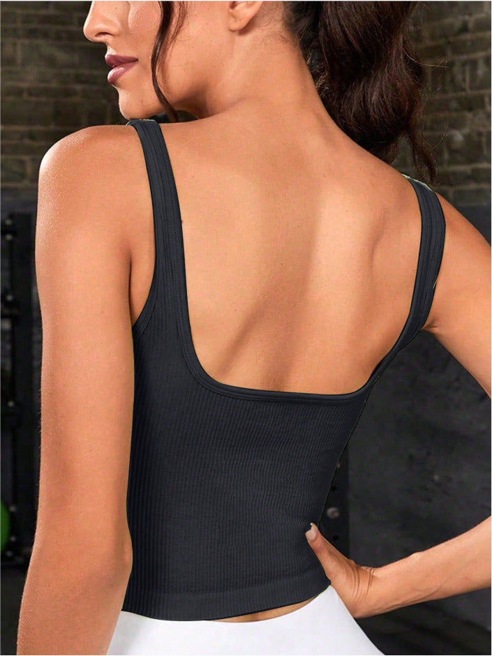 Sports Yoga Exercise Strap Vest Quick-Drying Breathable Beauty Back Wild Running Casual Underwear - ALTARIA