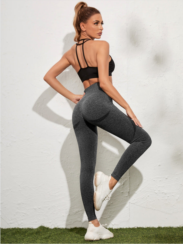 Sports Yoga Leggings Running Fitness Moisture Wicking Quick Drying Breathable Hip Lift Belly Shaping - ALTARIA