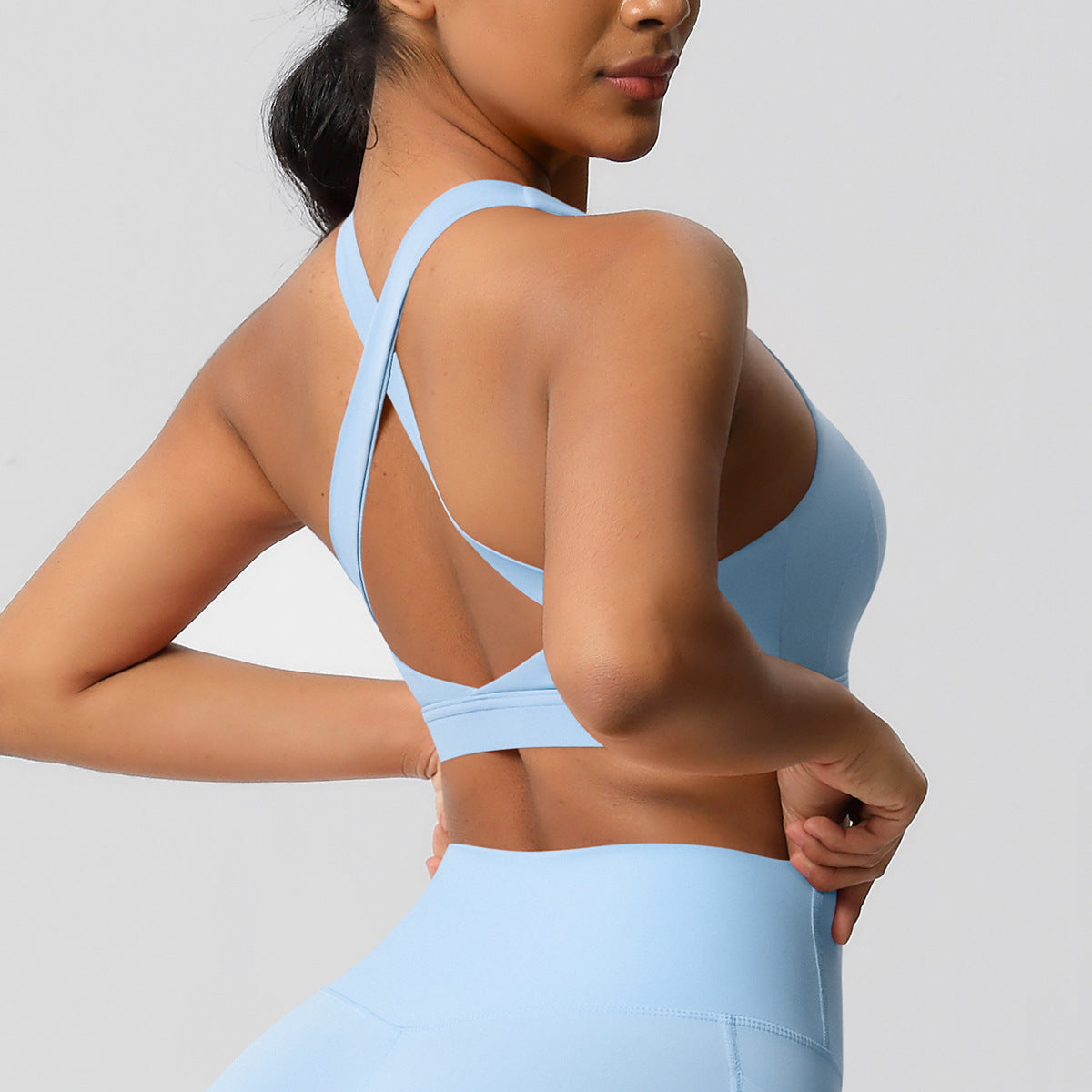 Cloud Sense Tight Yoga Vest Sports Underwear Shockproof High Strength Bra Pilates Running Outdoors Workout Clothes for Women - ALTARIA