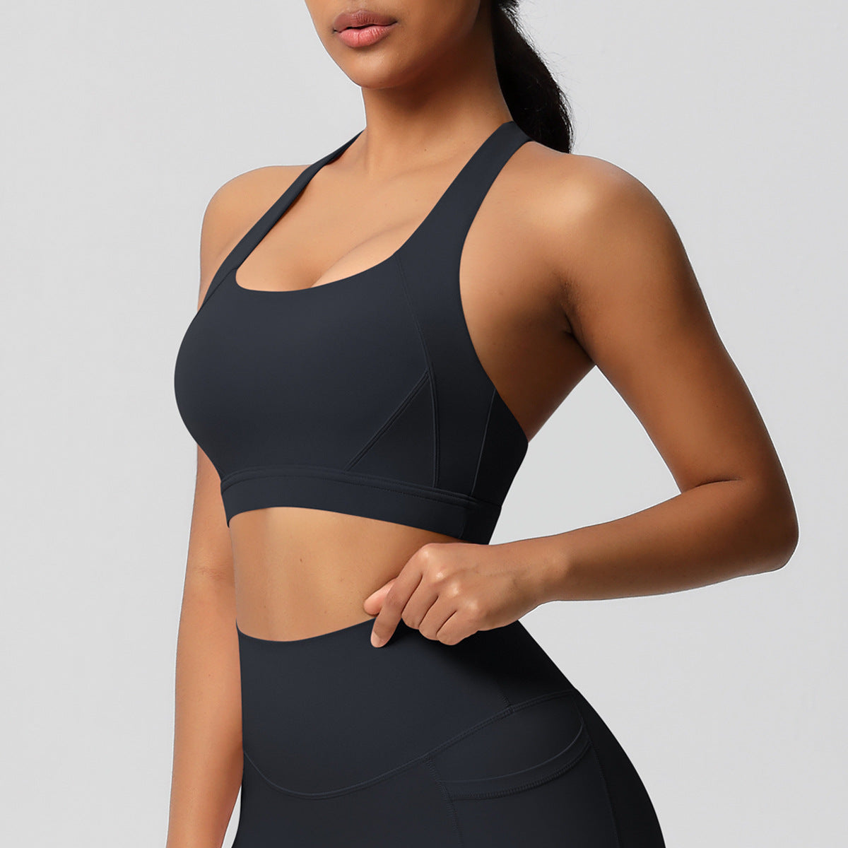 Cloud Sense Tight Yoga Vest Sports Underwear Shockproof High Strength Bra Pilates Running Outdoors Workout Clothes for Women - ALTARIA