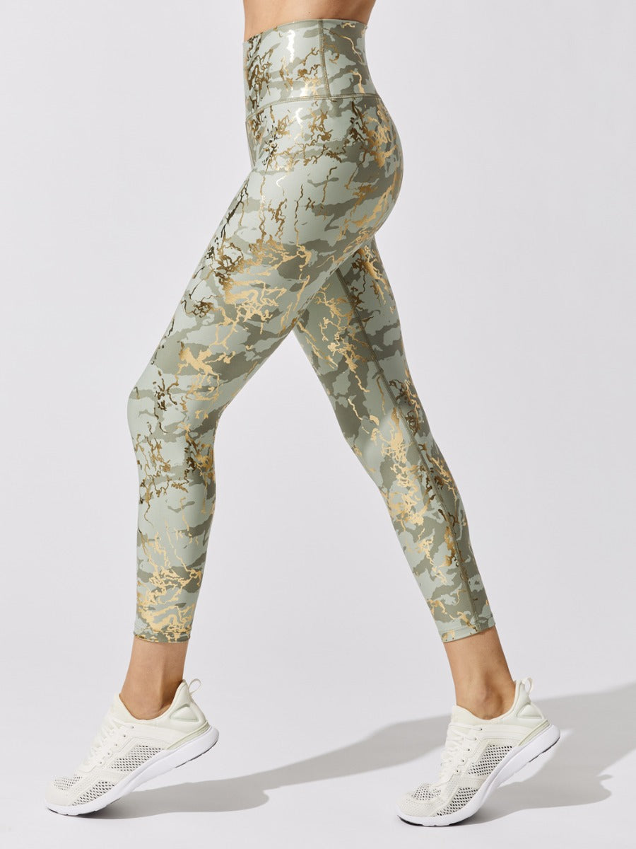Summer Bronzing Snake Pattern Breathable Stretch Tight Sports Fitness Yoga Women - ALTARIA