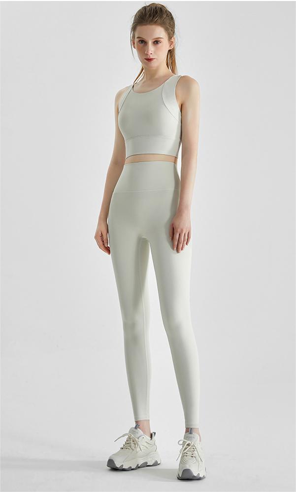 High-Strength Sports Underwear Vest High Waist Hip Lift Running Trousers Fitness Yoga Wear Suit - ALTARIA