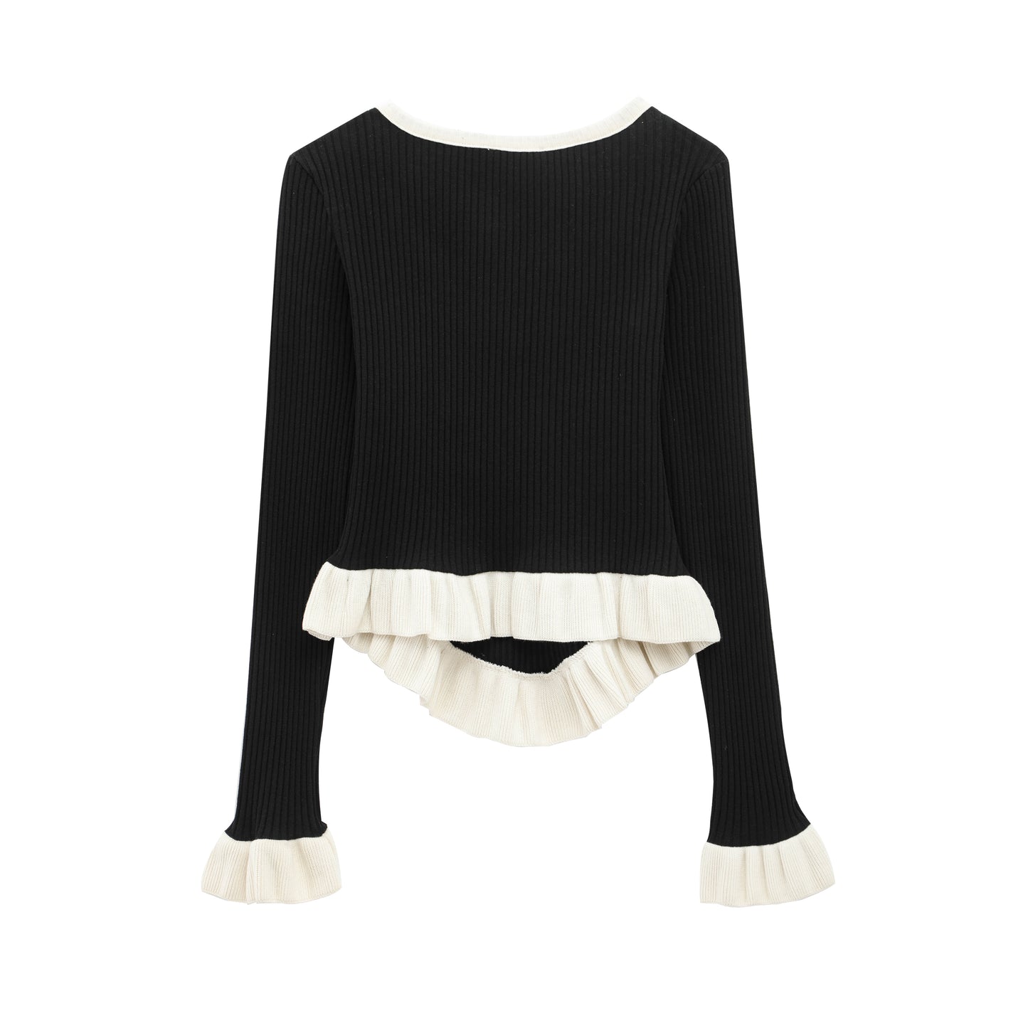 Spring Knitwear round Neck Solid Color Loose Pullover Women - ALTARIA