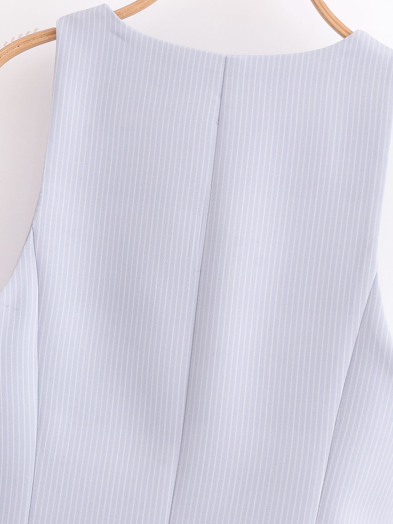 Spring Women Clothes Striped Patchwork Top Vest - ALTARIA