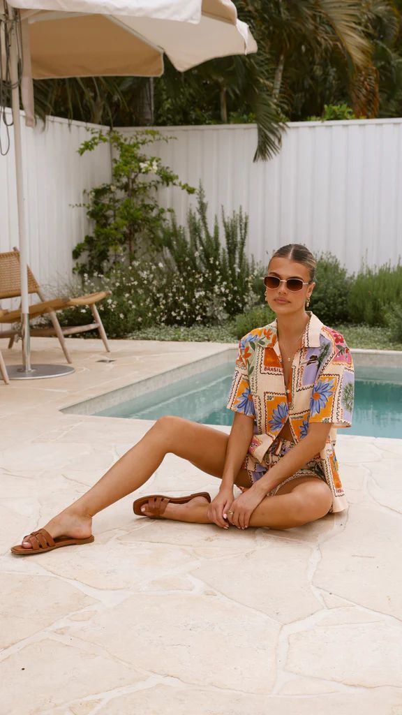 Summer Holiday Casual Shirt Shorts Two Piece Sets - ALTARIA