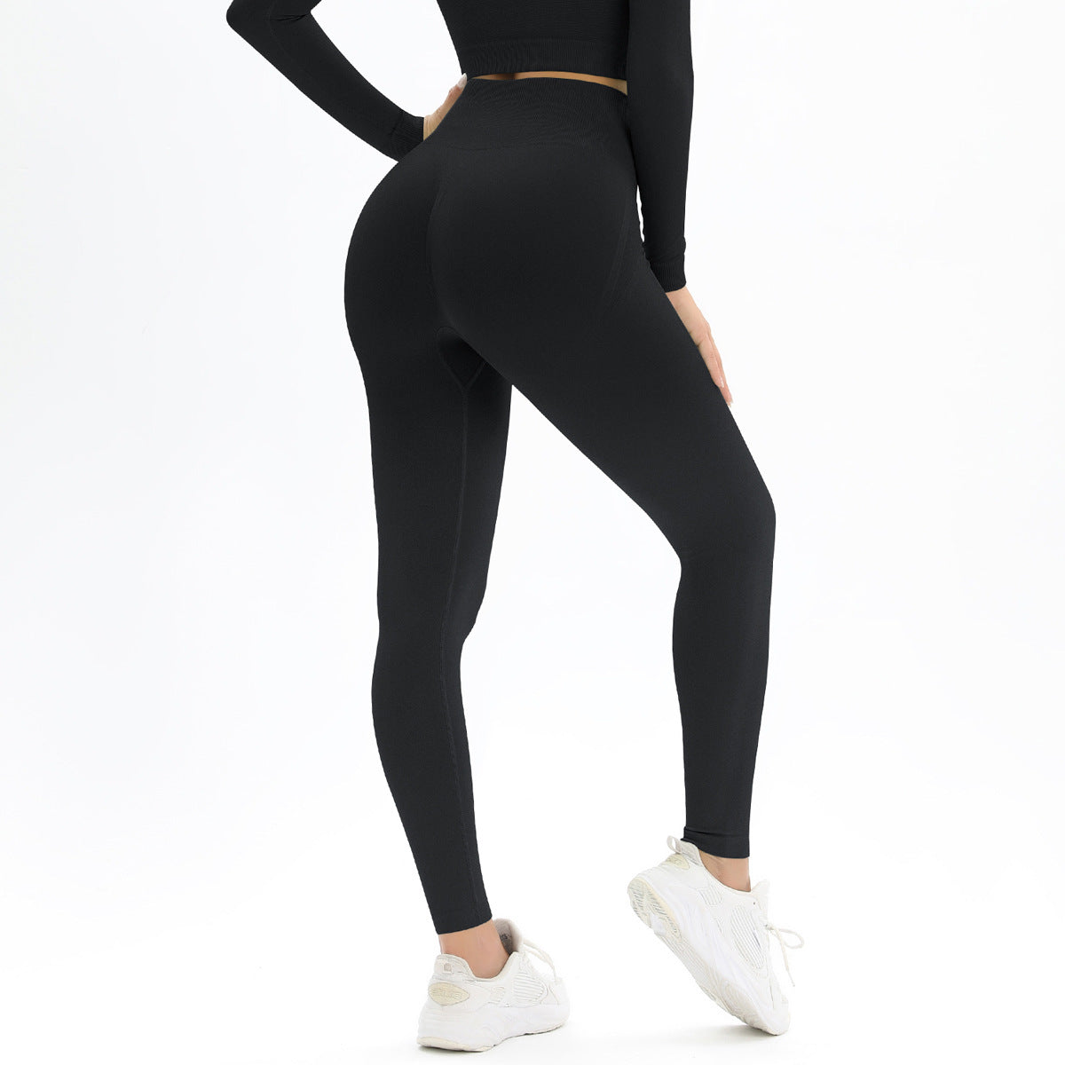 Peach Hip Yoga Pants Women Hip Raise High Waist Stretch Training Pant Outdoor Running Sports Fitness Pants - ALTARIA