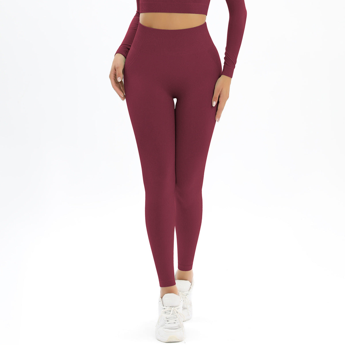 Peach Hip Yoga Pants Women Hip Raise High Waist Stretch Training Pant Outdoor Running Sports Fitness Pants - ALTARIA