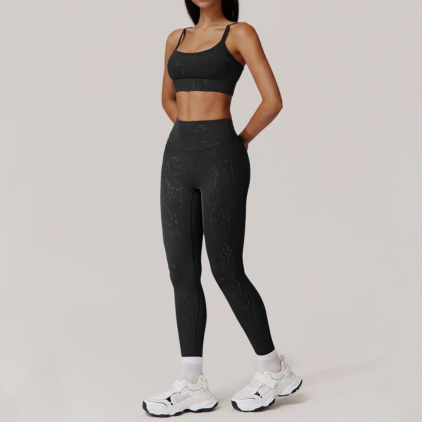 High-Grade Black Trousers Bra