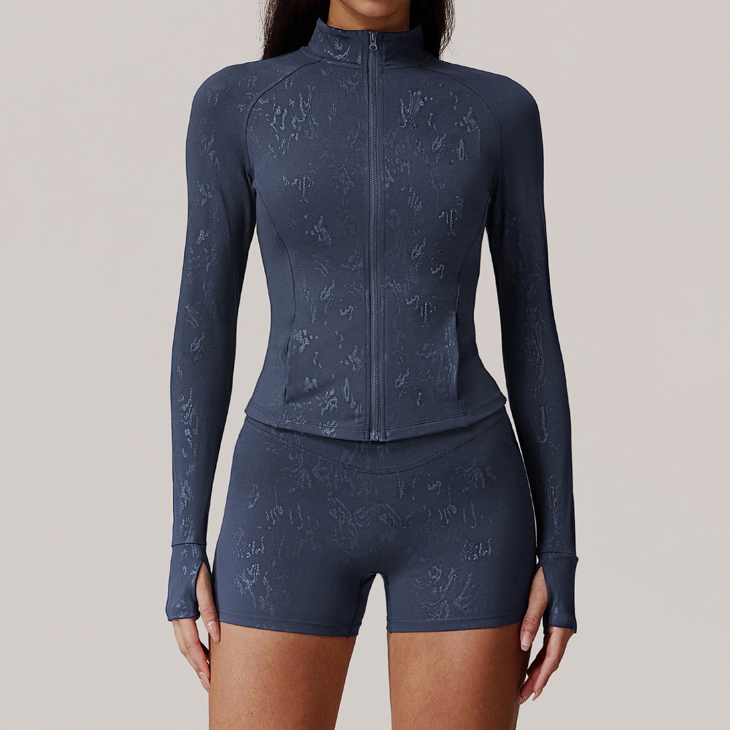 Dark Blue Shorts Coat
