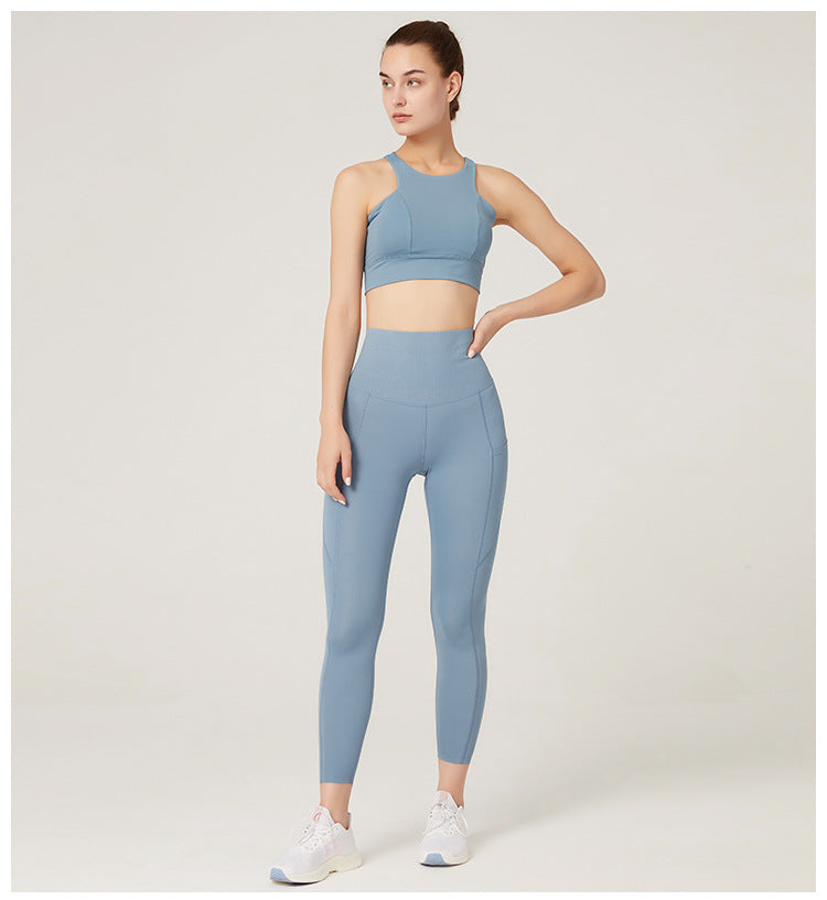 Plus Size Workout Pants Women Gridles Pants Bottoming Wear Shark Skin Yoga Pants High Waist Tight Seamless Sport Barbie Trousers - ALTARIA