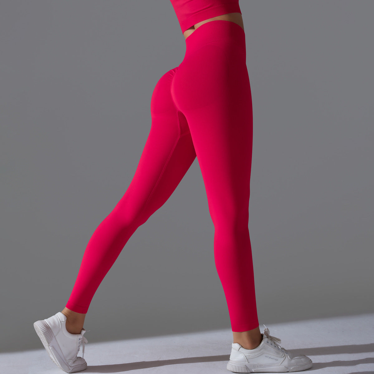 Seamless High Waist Nude Feel Yoga Pants Women Peach Hip Raise Slim Fit Fitness Pants Quick Drying Exercise Yoga Clothes - ALTARIA