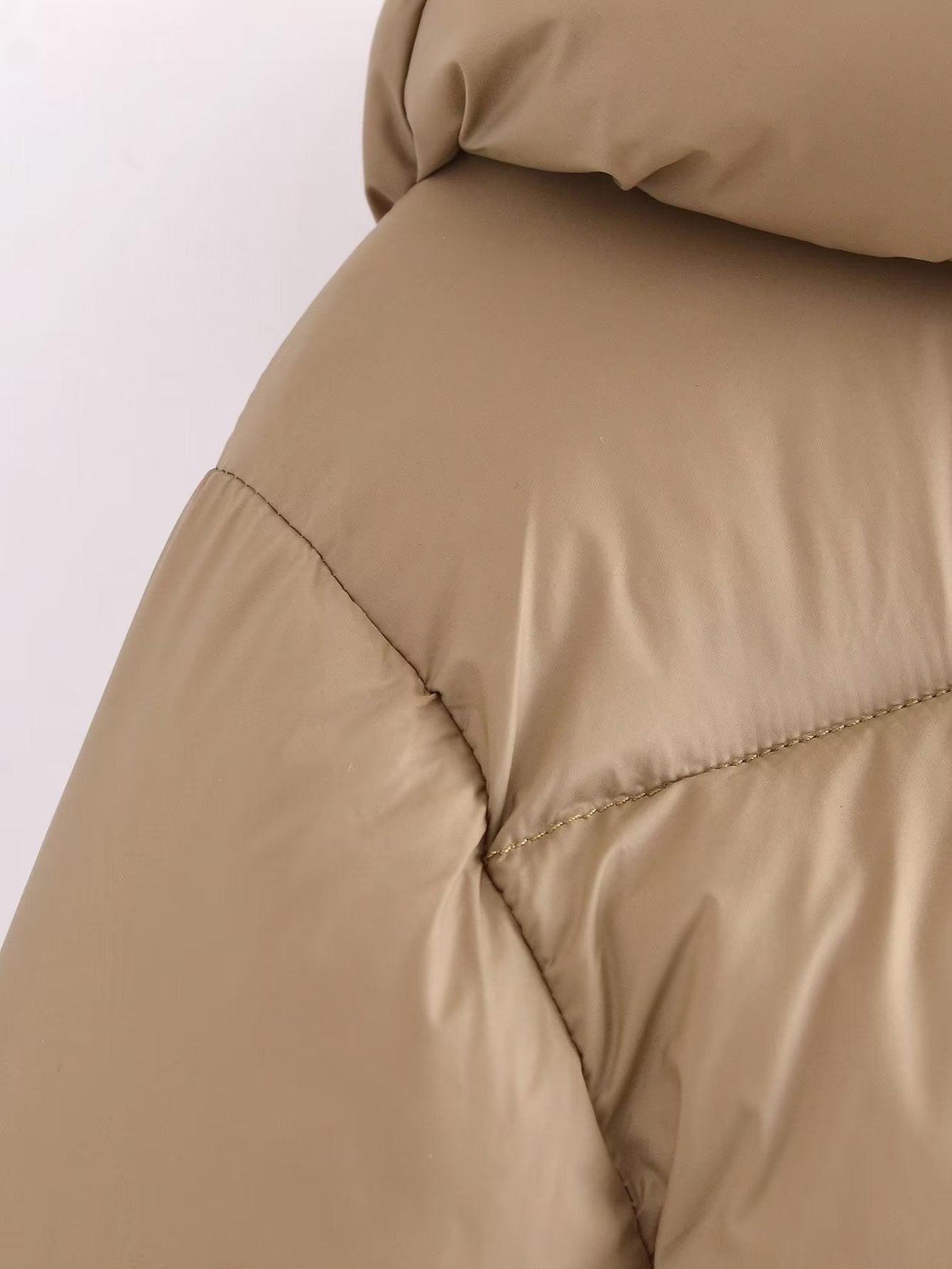 Winter Women Clothing Hooded Zipped Cotton Padded Jacket Warm Cotton Coat - ALTARIA