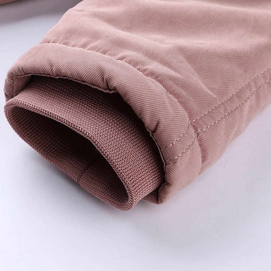 Women Cotton Padded Coat White Fur Collar Parka Mid Length Hooded Winter Warm Velvet Coat Woman Cotton Dress - ALTARIA