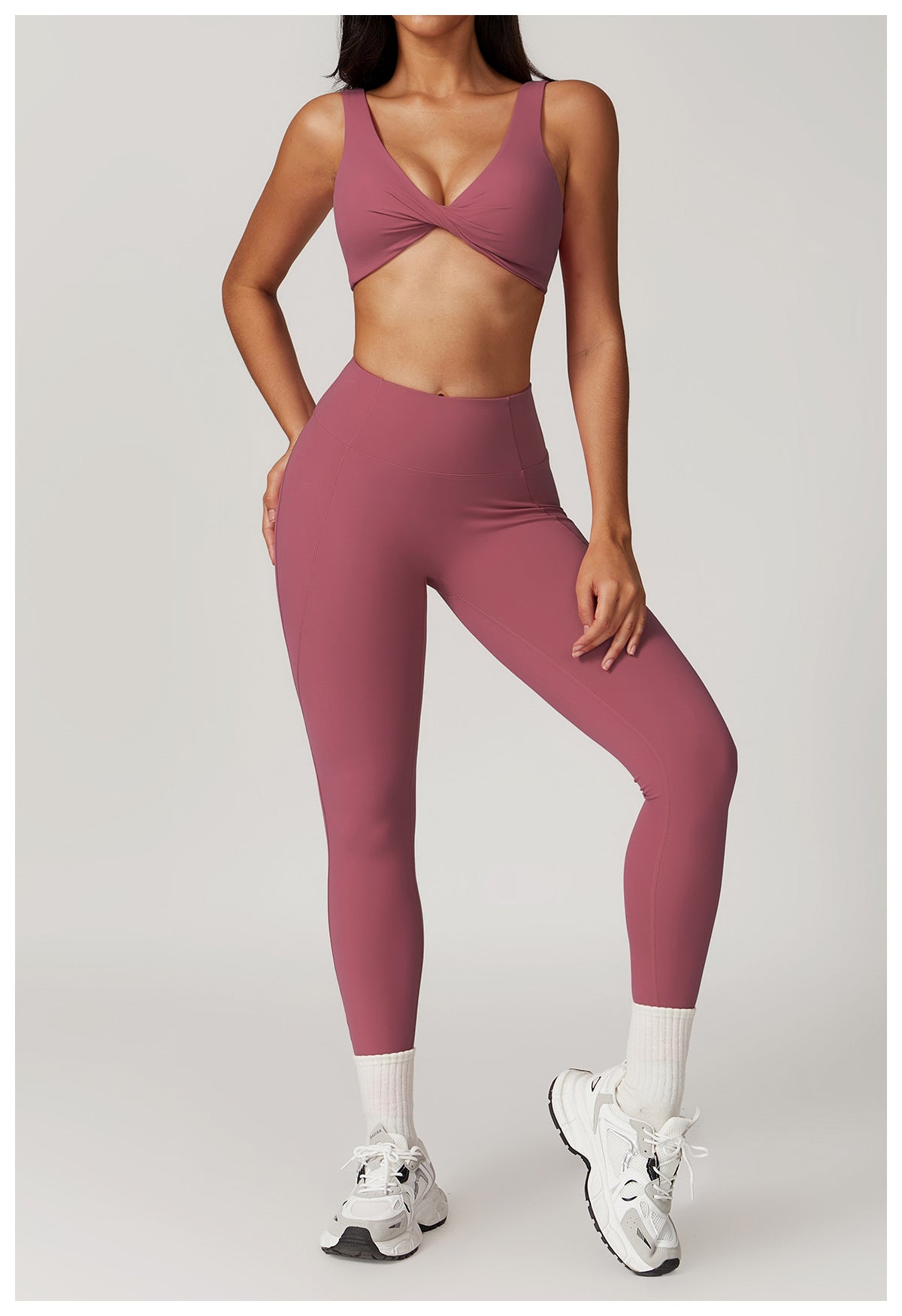 High Waist Hip Lift Yoga Pants Women Running Nude Feel Quick Drying Fitness Pants Breathable Outer Wear Tight Sports Pants - ALTARIA