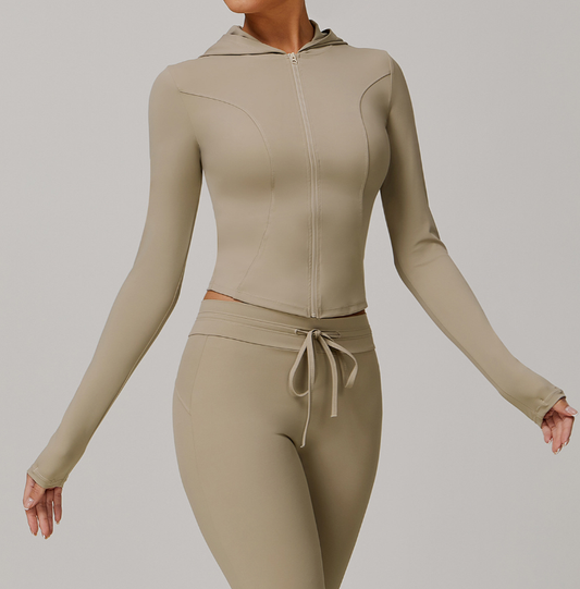 Sports Zipper Sun Protection Clothing Women Long Sleeve Cool Feeling Breathable UV Resistant Breathable Sun Protection Clothing Coat - ALTARIA