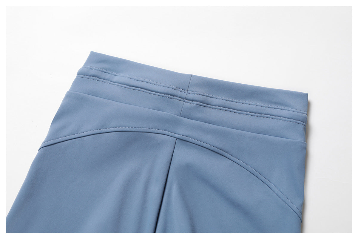 Sun Protection Sports Bell Bottom Pants High Waist Drawstring Design Bootcut Trousers UV Proof Breathable Cool Pants - ALTARIA