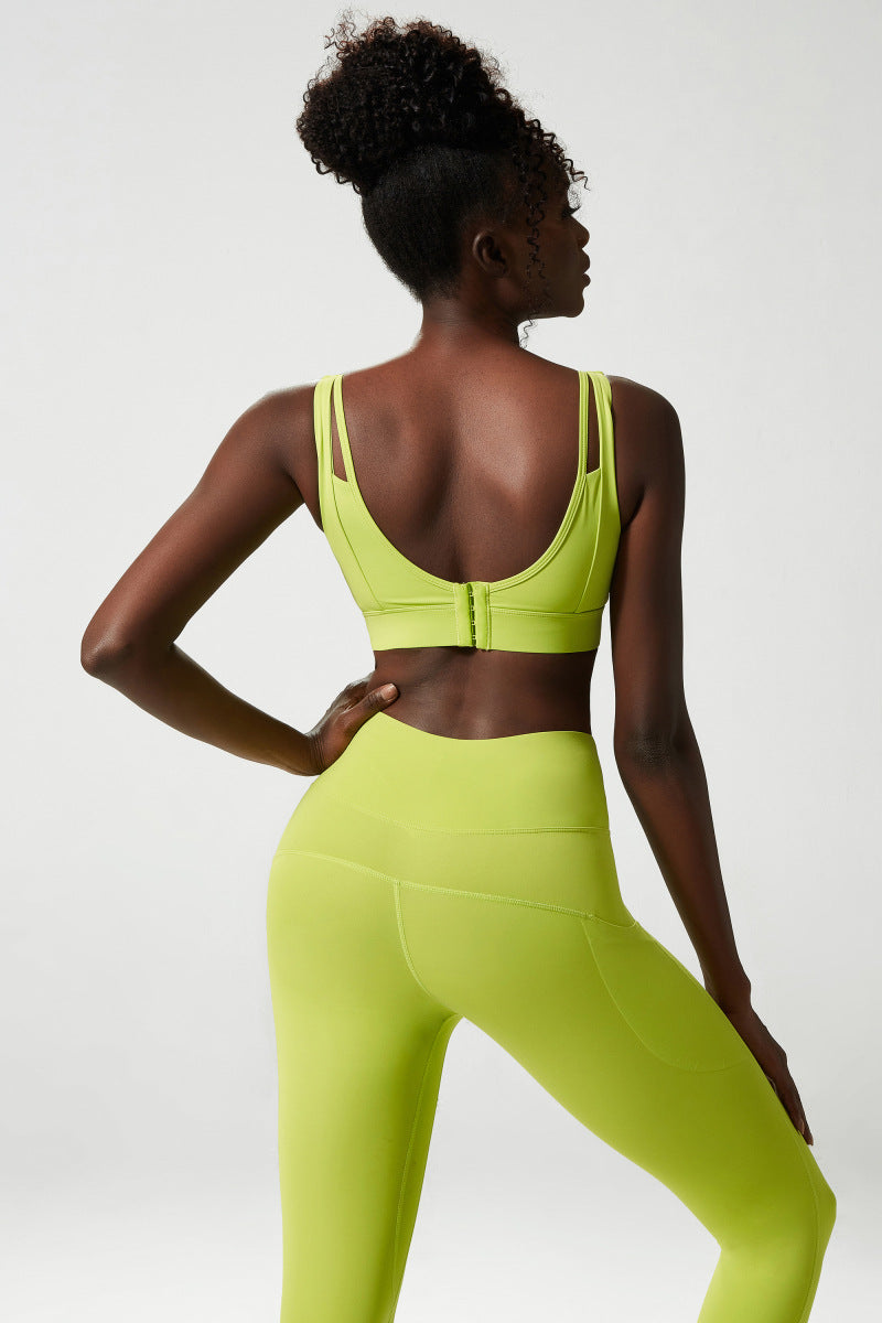 Sports Underwear Women Sports Bra Integrated Fixed Yoga Bra - ALTARIA