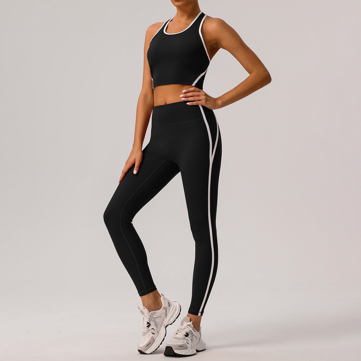 Black Vest Trousers